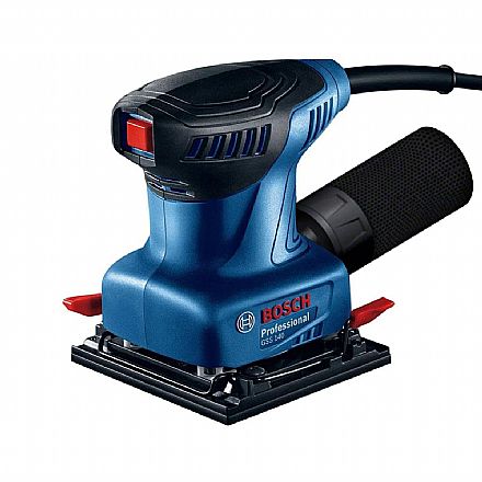 Ferramenta - Lixadeira Orbital Bosch GSS 140 A - 220W - 127V - Com Saco Coletor de Pó - Azul - 0601.2A8.0D2