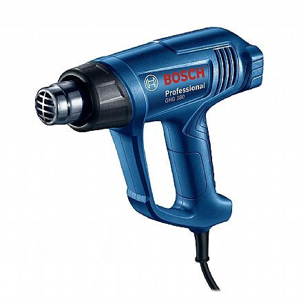 Ferramenta - Soprador Térmico Bosch GHG 180 - 1600W - 127V - Azul - 0601.94D.0D0