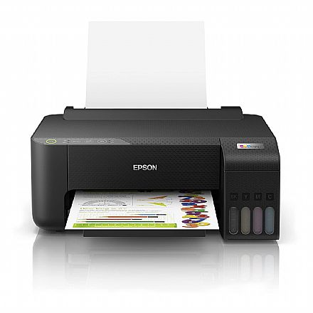 Impressora - Impressora Epson EcoTank L1250 - Tanque de Tinta - USB, Wi-Fi - Compatível com Comando de voz - C11CJ71302