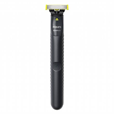 Beleza e Cuidado Pessoal - Aparador Elétrico Philips OneBlade - Barbeia, Apara e Contorna - Bivolt - Cinza - QP1424/10