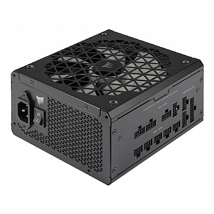 Fonte - Fonte 850W Corsair RM850x Shift - Modular - 90% Eficiência - 80 PLUS® Gold - CP-9020252-BR