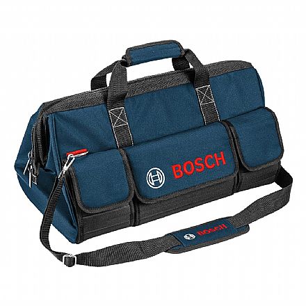 Ferramenta - Bolsa para Transporte de Ferramentas Bosch - Grande - Até 25kg - Azul - 1.600.A00.3BK