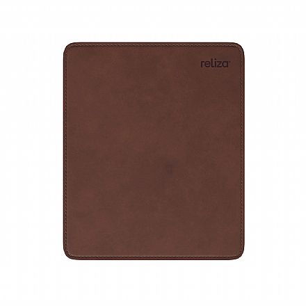 Mouse pad - Mousepad Reliza Courino 010019 - Pequeno 21 x 17,5 cm - Marrom