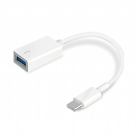 Cabo & Adaptador - Cabo OTG Adaptador USB-C para USB - USB 3.0 - Branco - TP-Link UC400