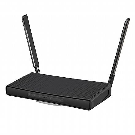 Roteador, Repetidor & Acess Point - Roteador Wi-Fi Mikrotik hAP AX3 AX1800 - 2.5Gbps - Wi-Fi 6 - PoE - RouterOS - USB - C53UiG+5HPaxD2HPaxD