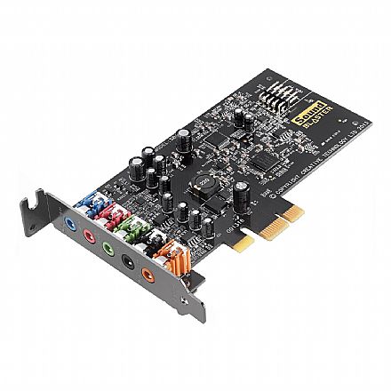 Placa de Som - Placa de Som Creative Blaster Audigy Fx 5.1 24bits - PCI-E - 70SB157000001