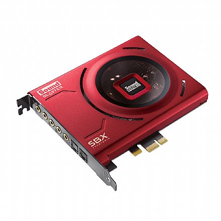 Placa de Som - Placa de Som Creative Sound Blaster Z SE - 5.1 Canais - 7.1 Virtual - PCI-E - 70SB150000004