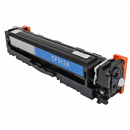 Toner - Toner Compatível HP Color CF512A Amarelo - Para HP Color LaserJet Pro M154a, M154nw, M180fw, M180n, M180nw, M181fw