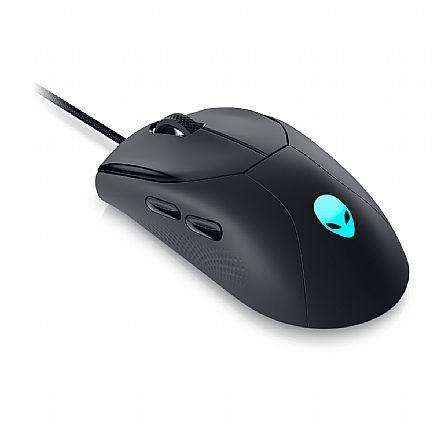 Mouse - Mouse Gamer Alienware AW320M - 19000dpi - NVidia Reflex - 6 Botões Programáveis - RGB