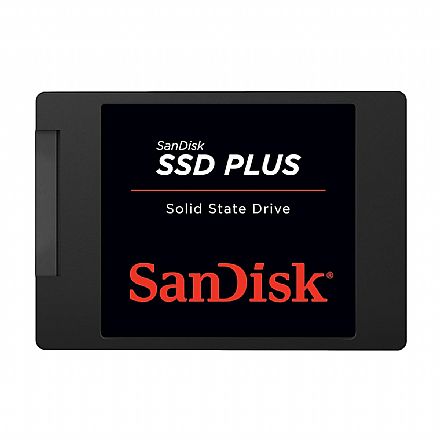 SSD - SSD 1TB Sandisk Plus - SATA - Leitura 535MB/s - Gravação 350MB/s - SDSSDA-1T00-G27