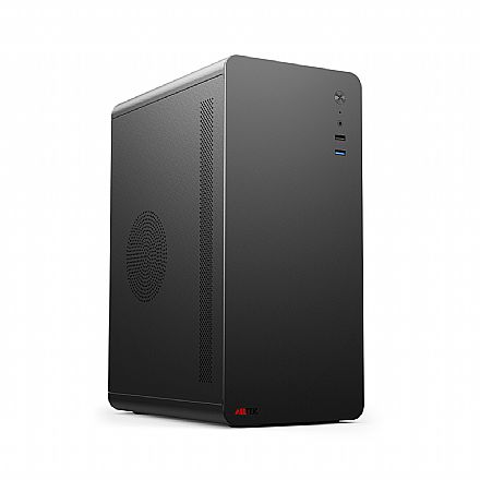 Gabinete - Gabinete AllTek In ATK20 - Micro ATX - USB 3.0 - Preto - 801343