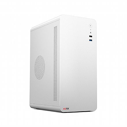 Gabinete - Gabinete AllTek In ATK20 - Micro ATX - USB 3.0 - Branco - 801344