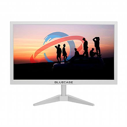 Monitor - Monitor 21.5" Bluecase BM22X3HVWW - Widescreen - 75Hz - Suporte VESA - HDMI/VGA - Branco