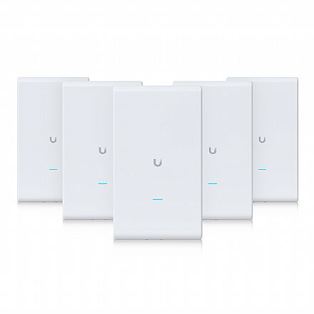 Roteador, Repetidor & Acess Point - Ponto de Acesso Ubiquiti UniFi AC Mesh Pro UAP-AC-M-PRO-5 - Wi-Fi 5 - Gigabit - Interno ou Externo - Pacote com 5