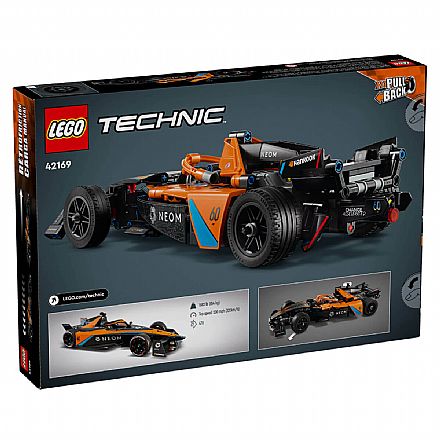 Brinquedo - LEGO Technic - Carro de corrida NEOM McLaren Fórmula E - 42169