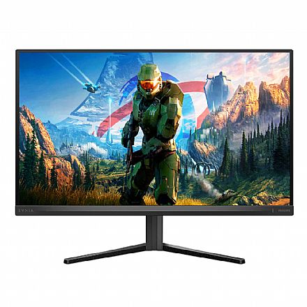 Monitor - Monitor Gamer 27" Philips EVNIA - Full HD - Fast IPS - FreeSync/G-Sync - 180Hz - 0.5ms - Vesa - HDMI/DisplayPort - 24M2N3200L