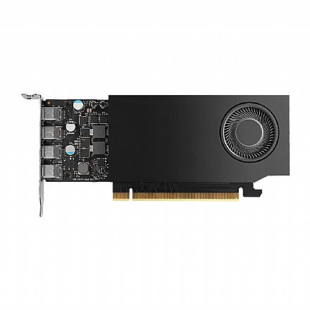 Placa de Vídeo - Placa Gráfica Nvidia Quadro RTX A1000 8GB GDDR6 128bits - PNY VCNRTXA1000ATX-PB