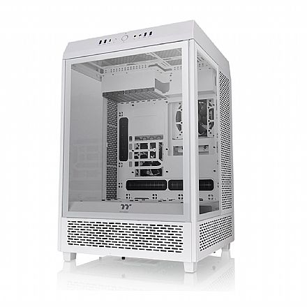 Gabinete - Gabinete Thermaltake The Tower 500 Snow Edition - Vidro Temperado - Mid Tower E-ATX - CA-1X1-00M6WN-00