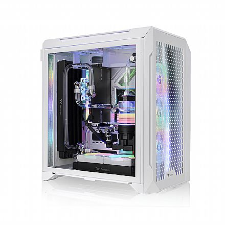 Gabinete - Gabinete Thermaltake CTE C700 Air Snow - Vidro Temperado - Mid Tower E-ATX - CA-1X7-00F6WN-00