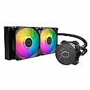 Water Cooler MasterLiquid ML240L - (AMD / Intel) - LED ARGB - Cooler Master MLW-D24M-A18PZ-R1