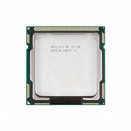 Intel® Core i5 750 - LGA 1156 - 2.6GHz - Cache 8MB - Tray sem cooler - OEM