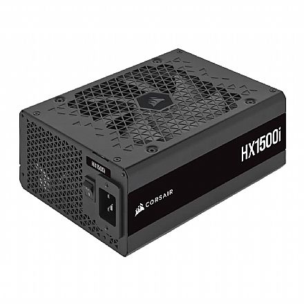 Fonte 1500W Corsair HX1500i - Modular - 92% Eficiência - 80 PLUS® Platinum - CP-9020215-WW-001