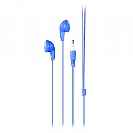 Fone de Ouvido Intra-Auricular Multilaser Play PH314 - Conector P2 - Azul