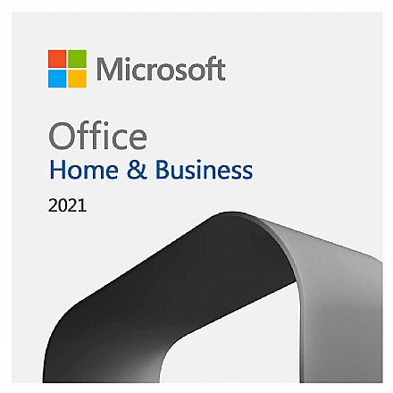 Microsoft Office Home & Business 2021 ESD - Para 1 PC - Licença Vitalícia - PC e Mac - Versão Download - T5D-03487