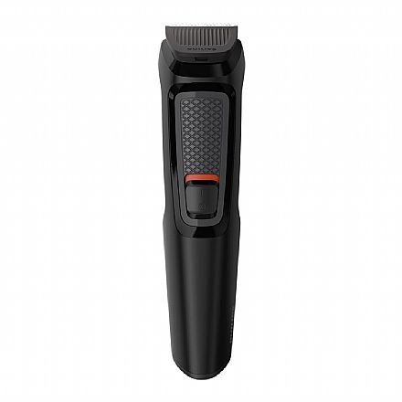 Aparador de Pelos Philips Multigroom 6 em 1 - Barbeia, Apara e Contorna - Bivolt - Preto - MG3711/15