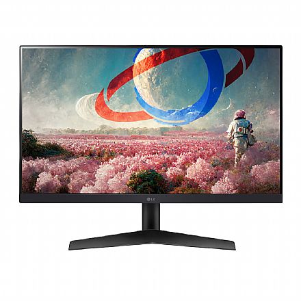 Monitor Gamer 24" LG Ultragear 24GS60F-B - Full HD IPS - FreeSync/G-Sync - 180Hz - 1ms - HDR 10 - HDMI/DisplayPort