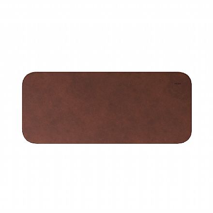 Mousepad Reliza Courino 010020 - Grande 70 x 30 cm - Marrom