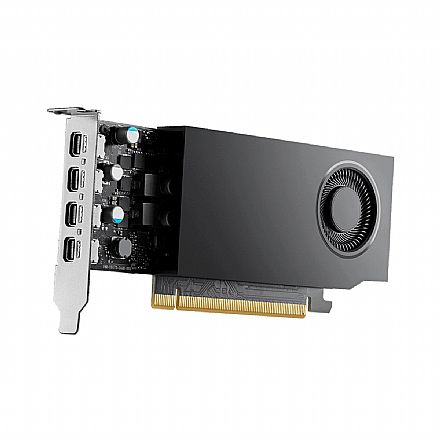 Placa Gráfica Nvidia Quadro RTX A400 4GB GDDR6 64bits - PNY VCNRTXA400ATX-PB