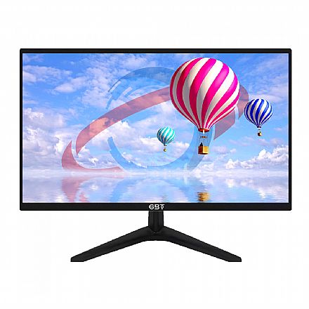 Monitor 19" GBT M19B - 75Hz - Resolução 1440 x 900 - HDMI/VGA