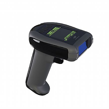 Leitor de Código de Barras Laser C3Tech LB-W400BK sem Fio - USB, Wi-Fi e Bluetooth - Lê produtos, QR Code, NFe e boletos - 2D - Preto