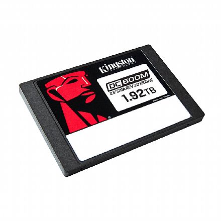 SSD 2TB Kingston DC600M - SATA - 1920GB - 3504TBW - Para Servidor e Data Center - SEDC600M/1920G