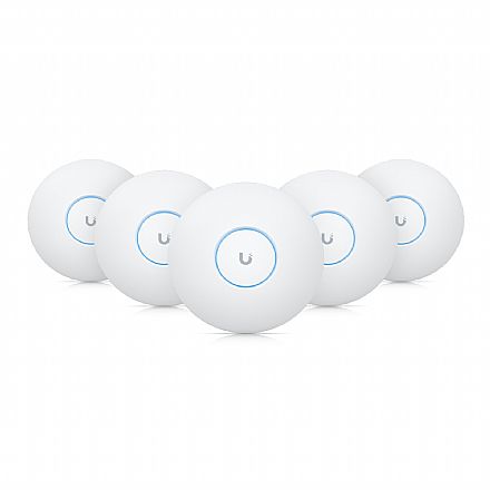 Access Point Ubiquiti UniFi® AP AC PRO - UAP-AC-PRO-5 - Pacote com 5 - 22dBm - Gigabit - PoE passivo - Alcance de até 122m