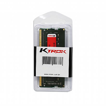 Memória SODIMM 32GB DDR5 4800MHz Ktrok - para Notebook - KT-MC32GD54800S